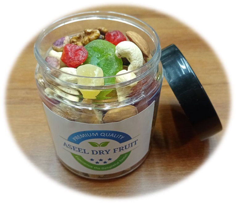 Aseel Dry Fruit Trail Mix Jar